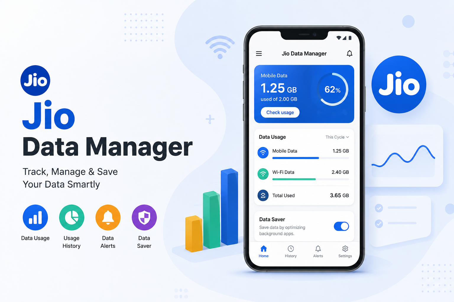 Jio Data Manager