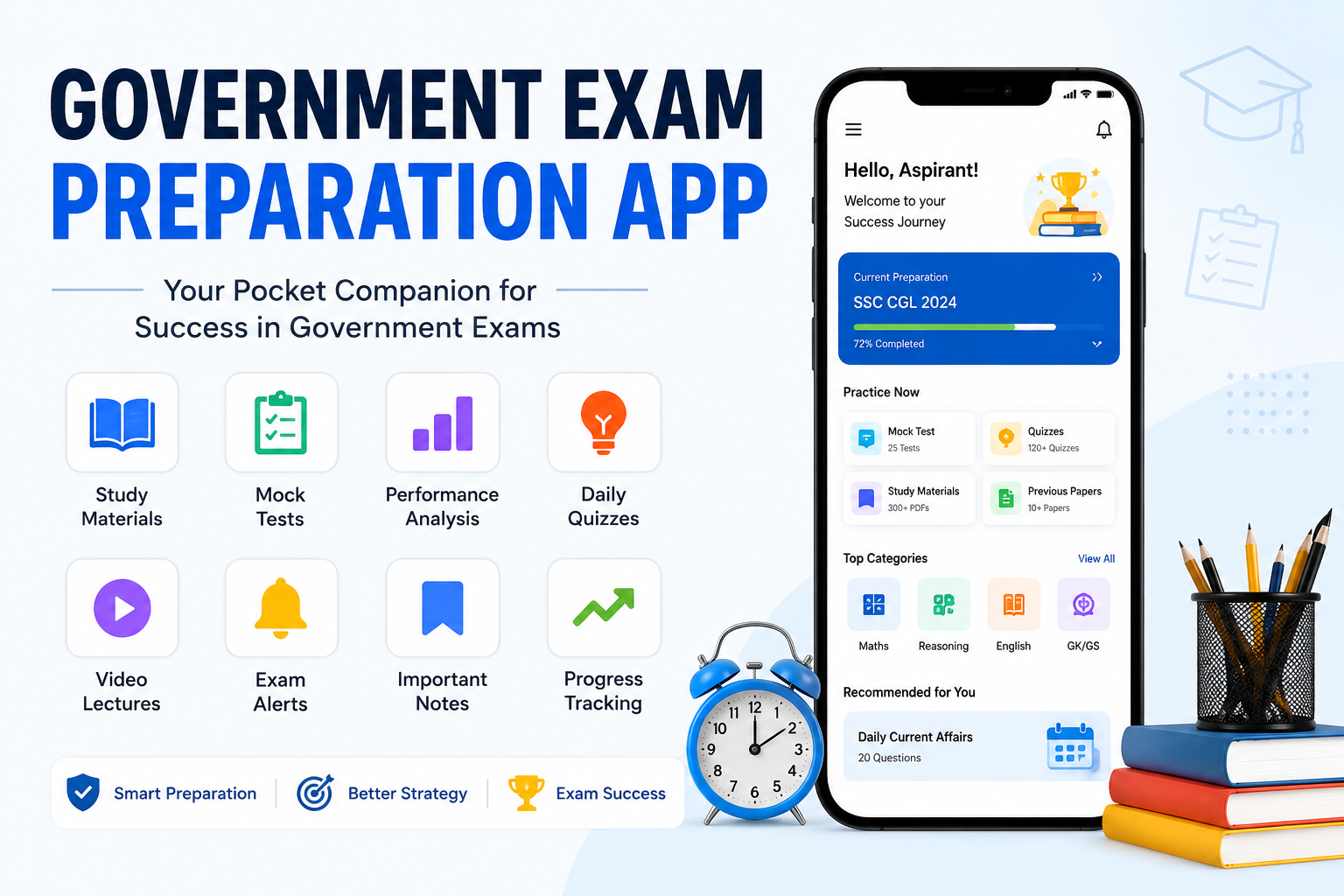 Government Exam Preparation App