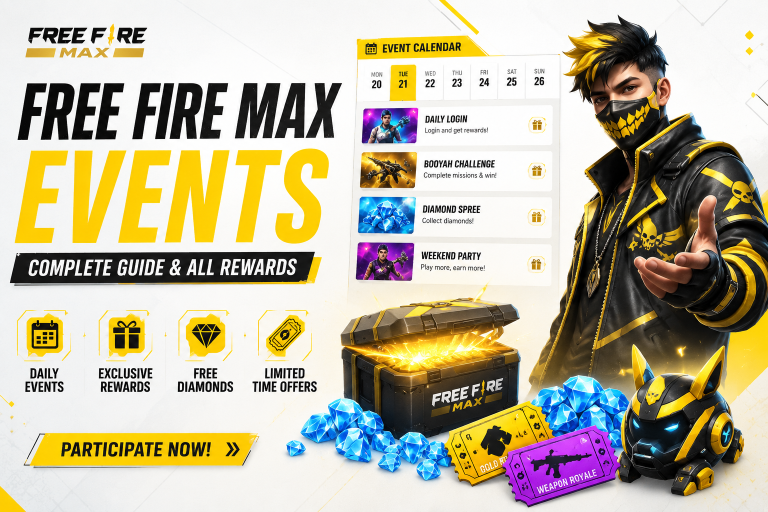 Free Fire Max Events