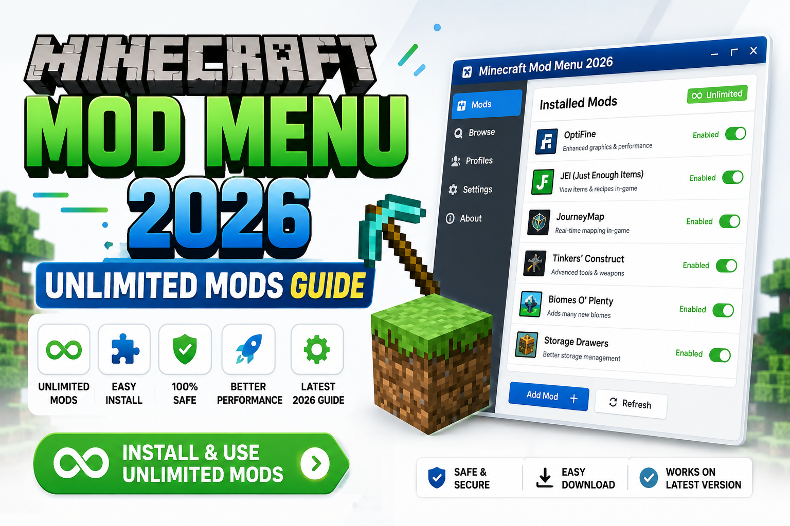 Minecraft Mod Menu