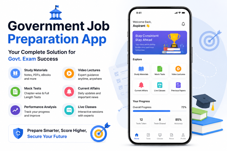 Government Job Preparation App