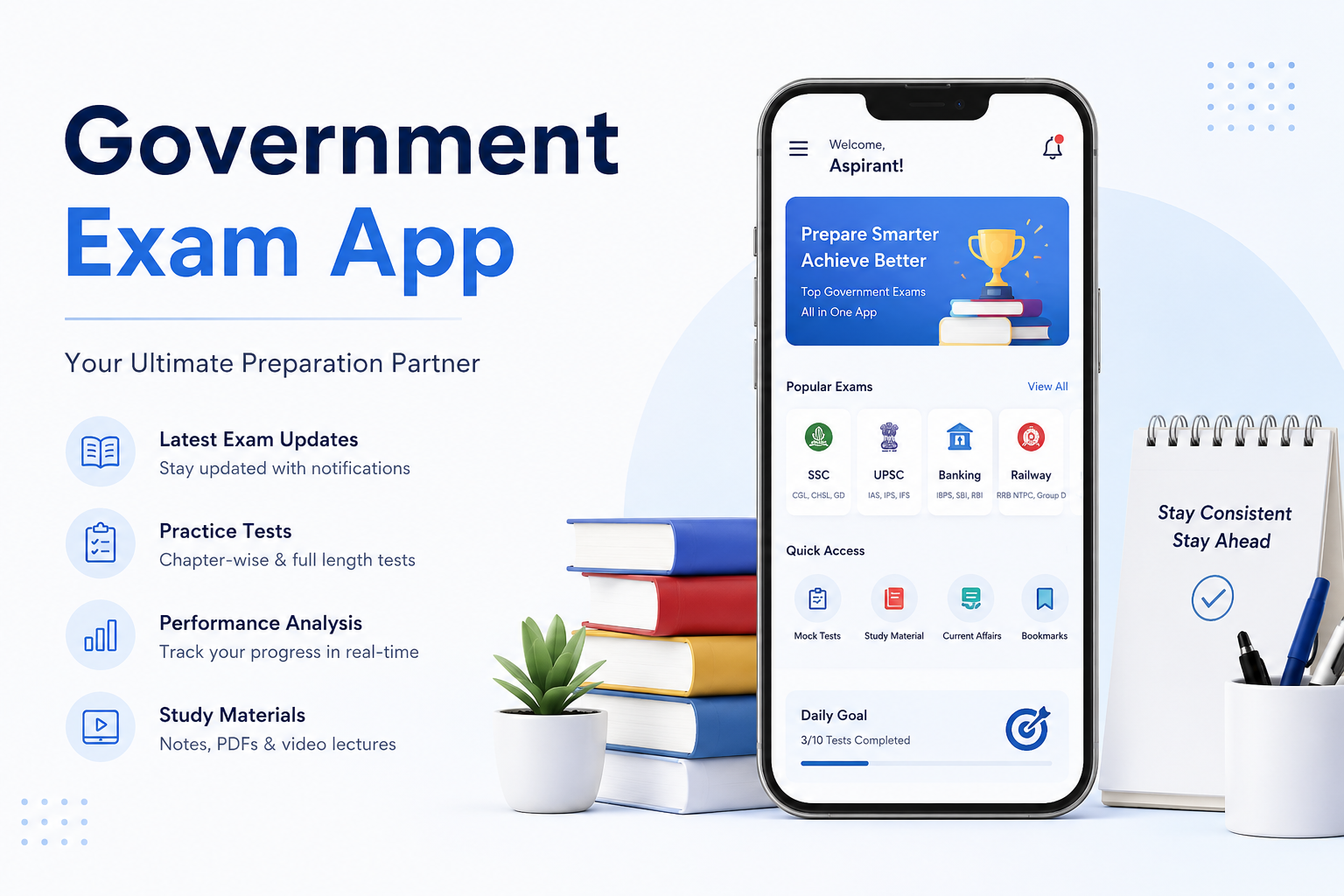 Government Exam App