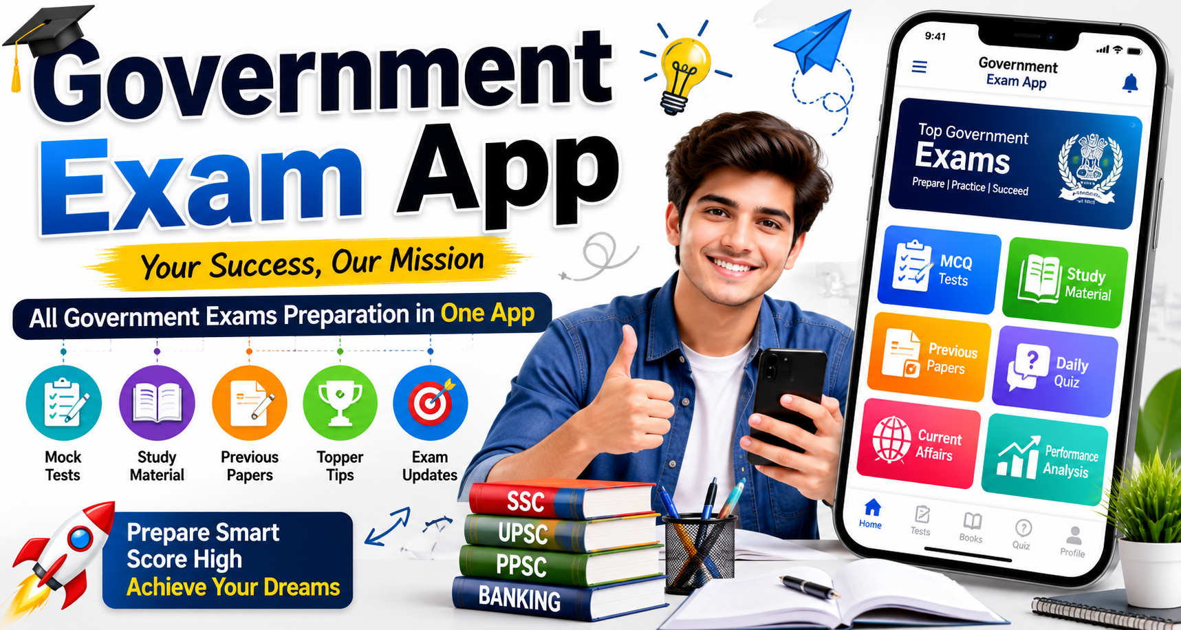 Government Exam App
