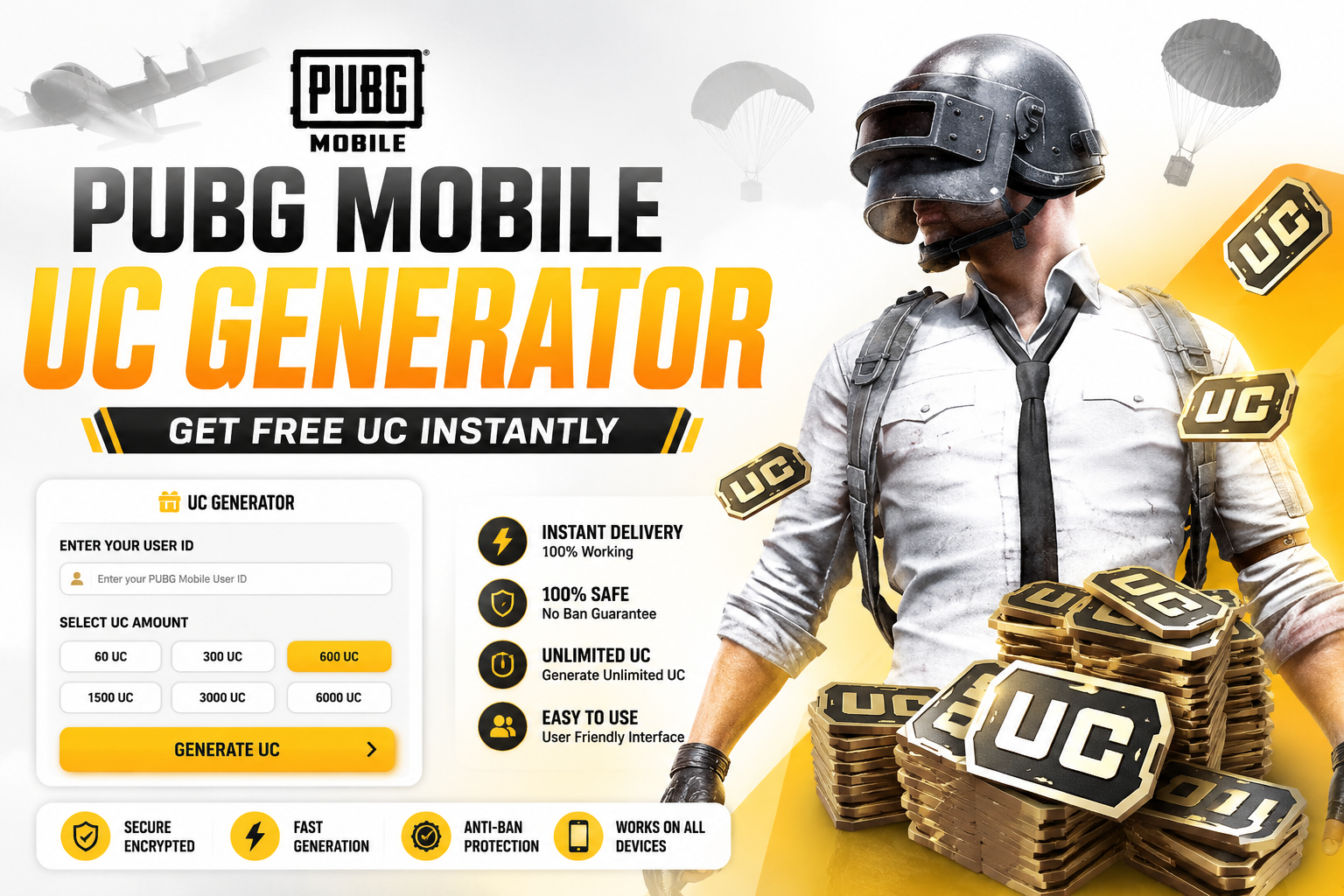 PUBG Mobile UC generator