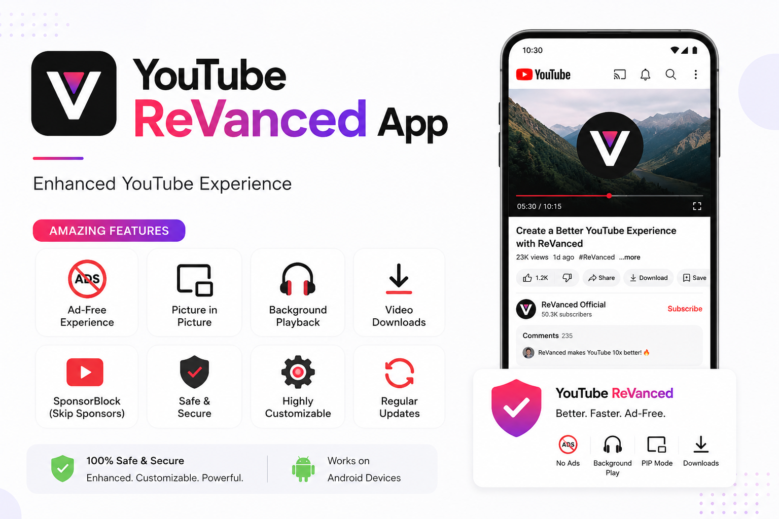 YouTube ReVanced App