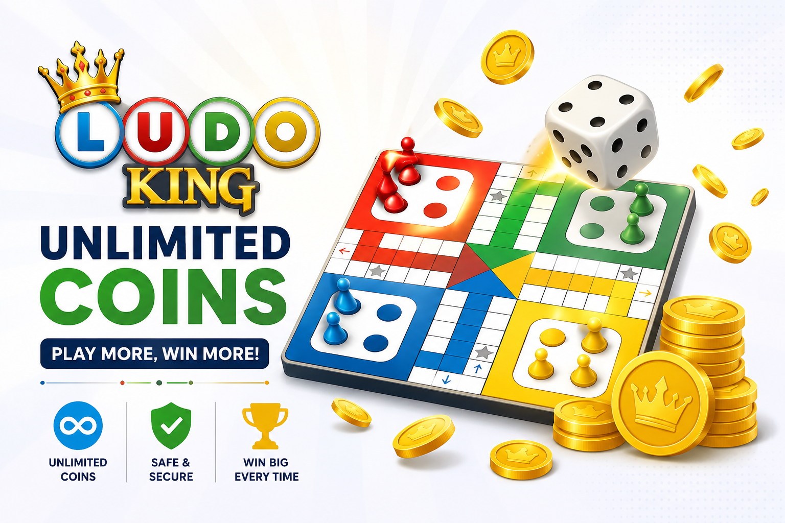Ludo King Unlimited Coins Gems Hack