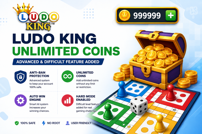 Ludo King Unlimited Coins Gems Hack